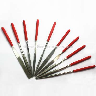 10pcs Diamond Needle File Set/electroplated mini diamond files